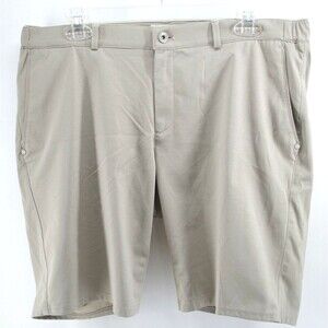 Brax Feel Good‎ Mens Bristol Flat Front Chino Shorts Beige Size 36